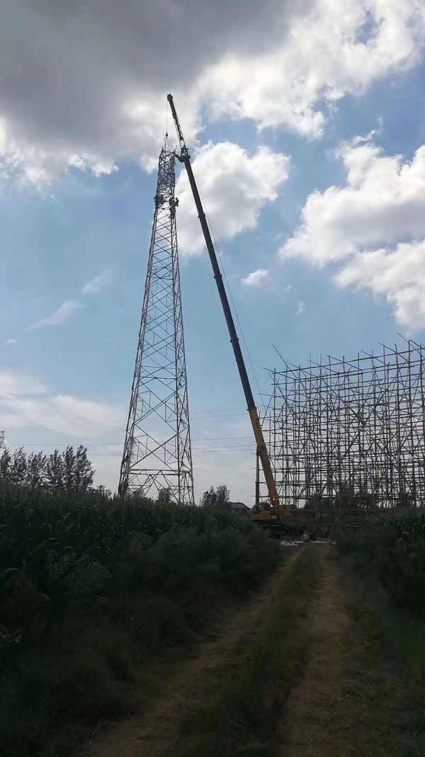工程案列-电力塔安装
